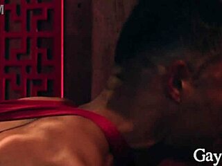 Late night, straight men turn gay with Dillon Diaz.