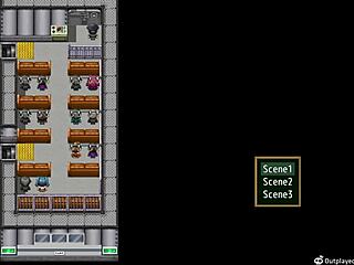 亚洲奴隶被弯腰羞辱，狗爬式口中射精