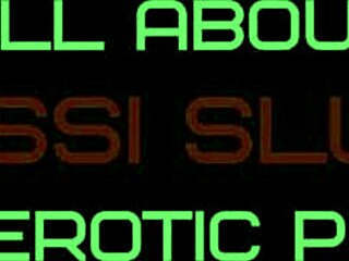 sissy slut ejaculates in vintage pink garter belt and nude nylons