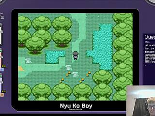 Passionate Sex with Leo-Chan in Pokemon Parody Game. Outdoor Squirting Action Unfolds.