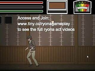 Man fucks pretty lady in hentai