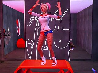 Harley Quinn Anal Gangbang