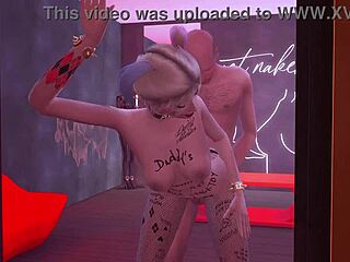 Harley Quinn Anal Gangbang