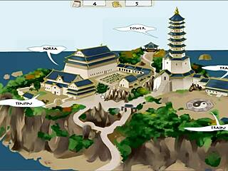 Тренер Четырёх Элементов Книга 4 Любовь Часть 42 с Опытной Кисой в Двойном Вагинальном Действии