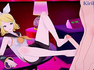 Kagamine Rin and Meiko intense sex