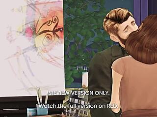 Peggy和Steve在顽皮3D本子性爱预览