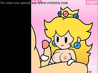 Intense Handjob On Paper Peach By Peachypop34