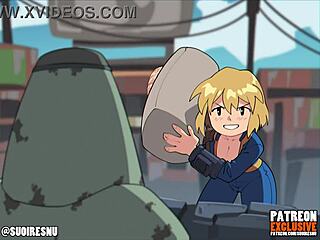 Fallout Hentai Parody with Blowjob and Doggy!