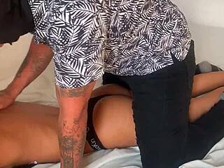 Horny Stepsister Relishes a Sensual Massage Session