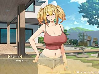 Summer Clover hentai ep 4 hints at boss caught eyeing my huge cock