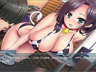 Oppaicafe Ep 3: Stepmother and Stepsister Take My Virginity