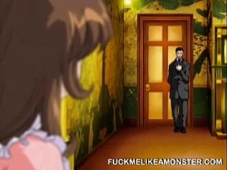 i tease and prod the naked anime babe