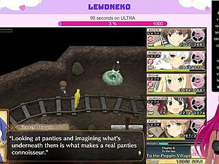 vtuber lewdneko plays evenicle part 18 with huge tits