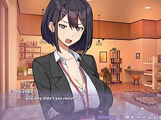 Summer Clover hentai ep 4 hints at boss caught eyeing my huge cock