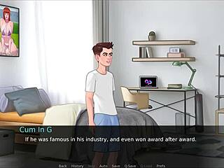 Lust legacy hentai game pornplay ep 4 where a pornstar sucked his cock to compare with his step dad.