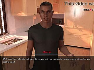 Alex Gets Hard Watching Landlady's Nude Yoga in 3D Game 😍