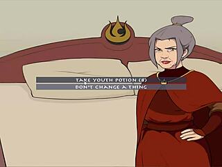 four elements trainer book 4 love part 42 featuring experienced pussy in double vaginal action