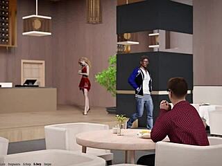 Why does this teen slut girlfriend suck so well in 3D cartoon?