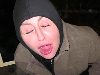 Cracky interacts with the TV in a reality show setting.