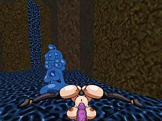 Wow, futanari heroine fucks monster girls!