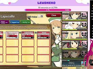 Vtuberka Lewdneko hraje Evenicle část 18 s obřími prsy