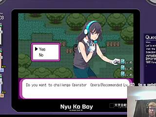 Passionate Sex with Leo-Chan in Pokemon Parody Game. Outdoor Squirting Action Unfolds.
