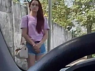 Risking a quick jerk while asking hot stranger for directions