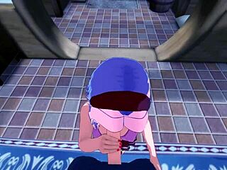 i fucked sakura doggystyle against the wall