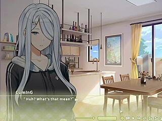 Summer Clover hentai ep 4 hints at boss caught eyeing my huge cock