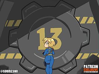 Fallout Hentai Parody with Blowjob and Doggy!