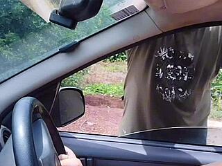 Naughty Bia Showing Off On The Street, Pussy And Breasts Exposed 😏