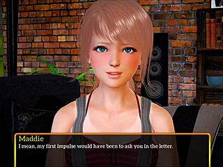 my teen 18+ with big tits gets doggystyle in homemade anime