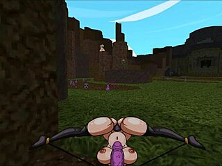 Wow, futanari heroine fucks monster girls!