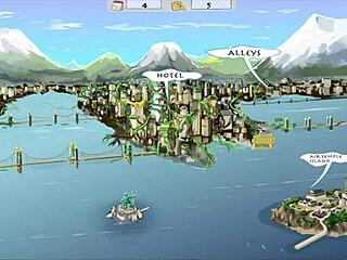 Entrenador de cuatro elementos libro 4 amor parte 42 con coño experimentado en acción vaginal doble