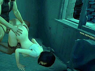 i watch this 3d skinny asian babe in fishnets having hardcore sex