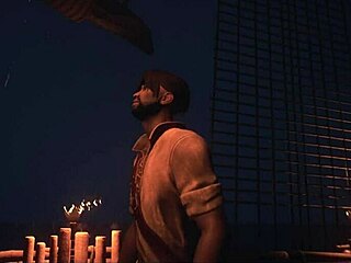 Cursed island adventure with cartoon characters on a yacht