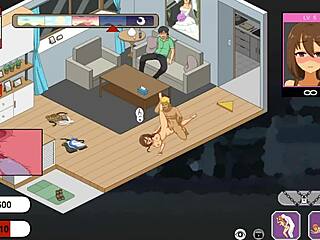 Handyman Fucks Fallen Wives In Hentai Game