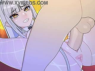 Noir's bedtime story featuring nikke in uncensored 3d anime hentai