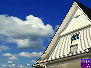 Kyler Quinn's tight pussy gets pounded while stuck in sink.