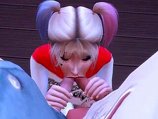 Harley Quinn Anal Gangbang