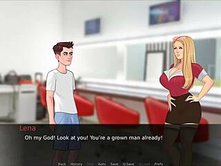 Lust legacy hentai game pornplay ep 4 where a pornstar sucked his cock to compare with his step dad.