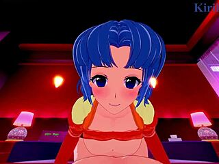 Excellen Browning and Kusuha Mizuha in Wild Hentai POV Sex