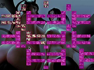 Beautiful girls with perfect bodies in a hot game of seduction