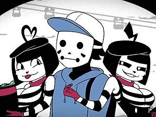 Watch this cartoon mime have hardcore hentai sex with me?
