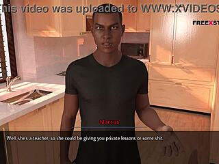 Alex Gets Hard Watching Landlady's Nude Yoga in 3D Game 😍