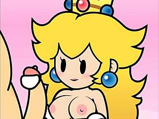 Intense Handjob On Paper Peach By Peachypop34