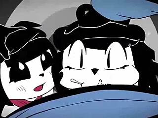 Watch this cartoon mime have hardcore hentai sex with me?