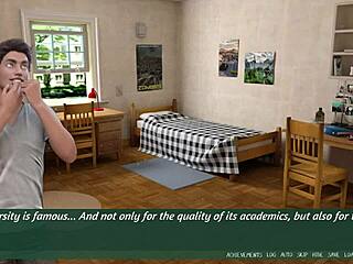 Pleasure thieves arrive at university for creampie fun 😏