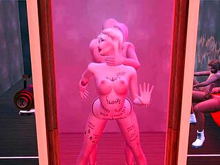 Harley Quinn Anal Gangbang