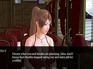 Erotic cartoon milf in new family